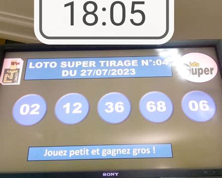 Résultats Loto SUPER tirage n°04 – LOTTO ou LOTO .